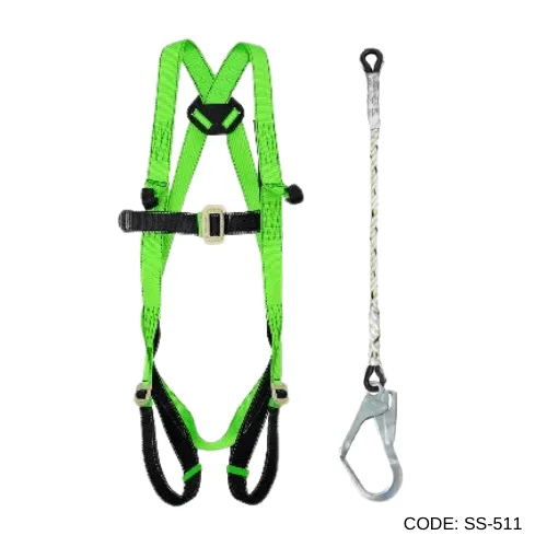 FULL BODY HARNESS FOR LADDER TOWER CLIMBING WITH TEXTILE LOOP