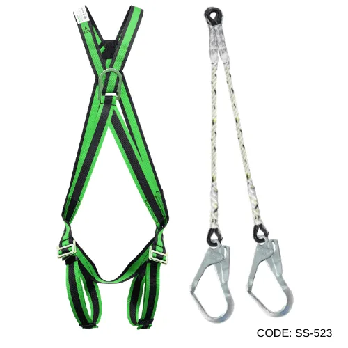 FULL BODY HARNESS FOR CONTROLLED DESCENT FROM HEIGHT