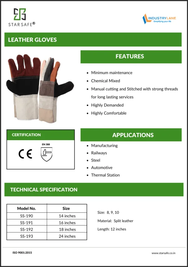 LEATHER GLOVES - Image 2