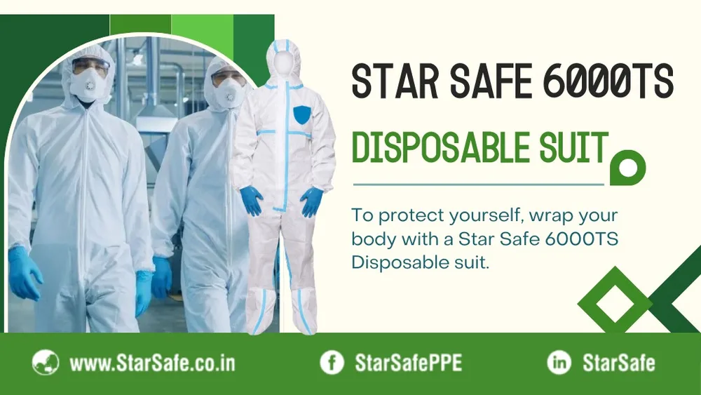 STAR SAFE 6000TS DISPOSABLE SUIT